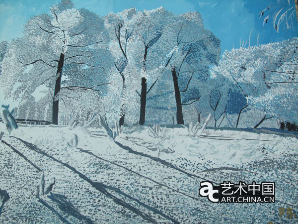 绘画组 三等奖 陈萌 吉林雪凇