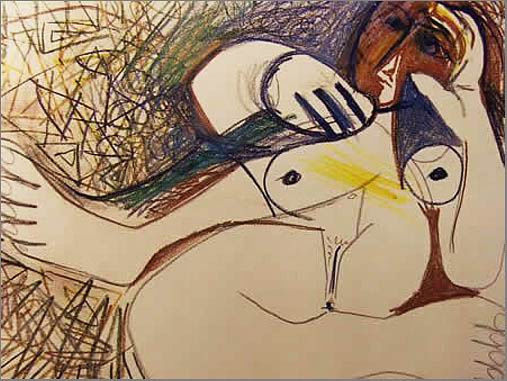一生不离女人,毕加索的人体艺术