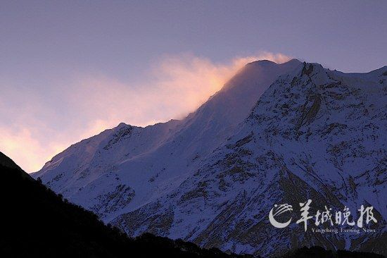 美丽的雪山