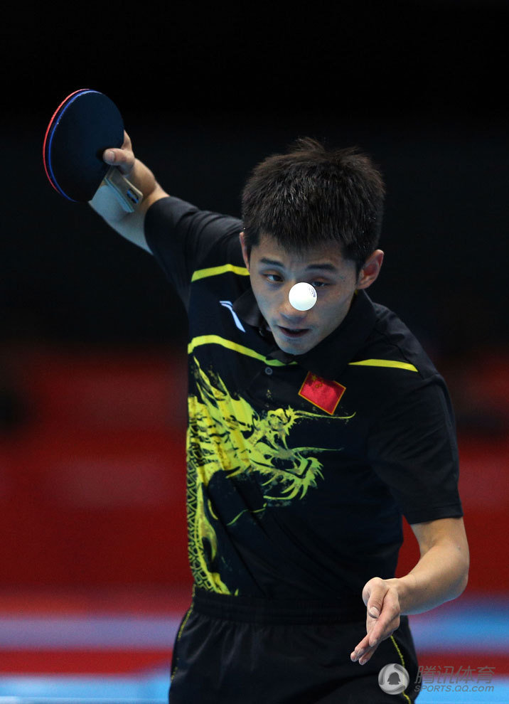 乒球男单张继科 王皓携手晋级八强(图)