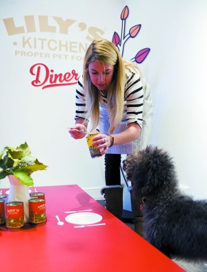 狗狗的精彩生活,伦敦奢华餐厅专为狗狗服务5