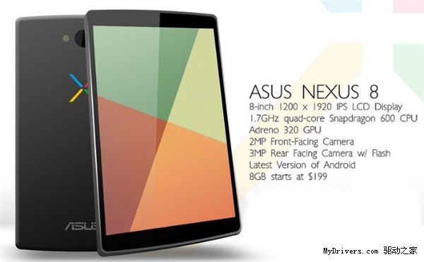 老板来个Nexus 8！