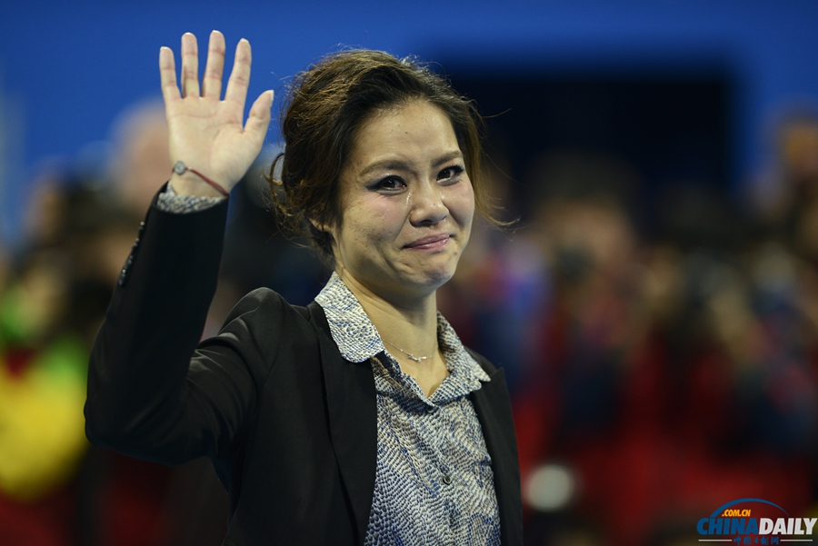 李娜退役仪式在中网钻石球场举行