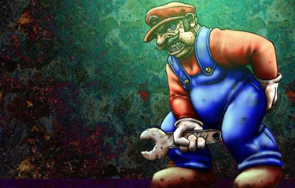 浑身脏乱的五个游戏人物 他们需要洗个澡了