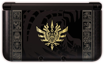 《怪物猎人4》3DS XL版发布 吉祥物作为机壳