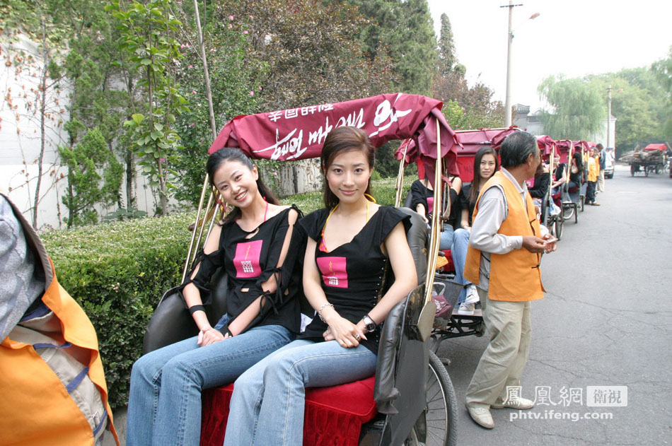 2003年海外之旅:华姐在北京和香港