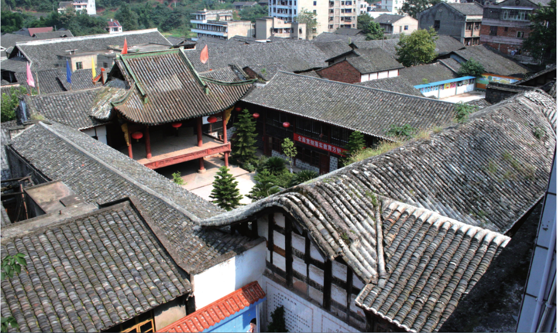重庆市规模最大保存最完好的古戏楼之一:双江古镇禹王宫_重庆频道_凤凰网