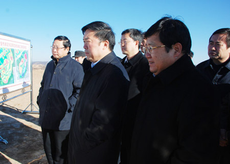 陕西省委常委延安市委书记姚引良调研新区东区