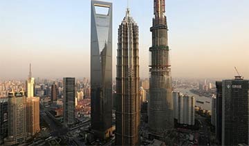 上海高楼数量中国最多 外媒：中国摩天楼泡沫最大