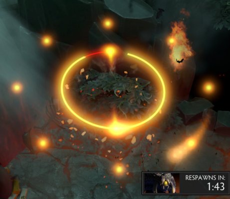 DOTA2观战须知:6.79Roshan复活计时器详解_