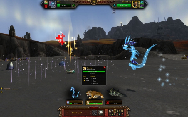 《魔兽世界》5.0宠物对战系统数据页面上线