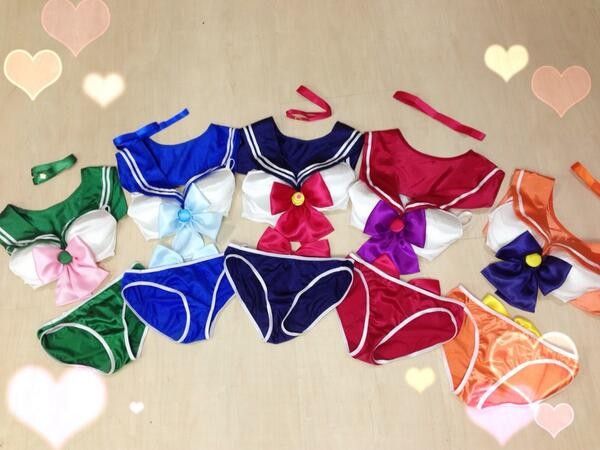 日本知名Coser曝光实穿<em>美少女战士</em>内衣照|<em>美少</em>