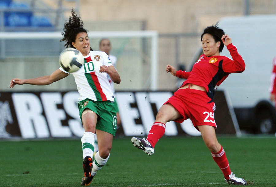 阿尔加夫杯-中国女足1-0葡萄牙获第九[高清]