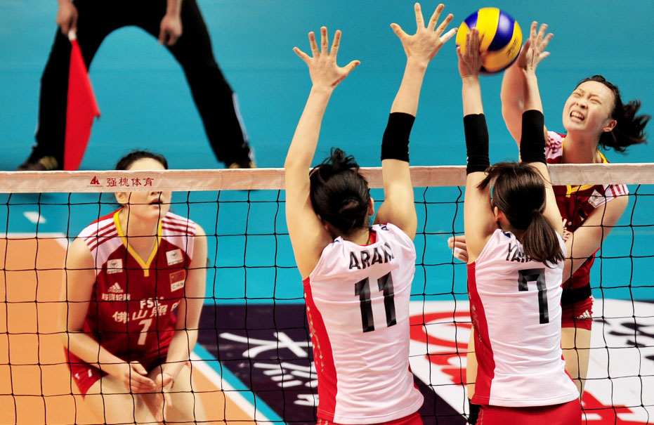 女排对抗赛-中国3-0日本[高清]