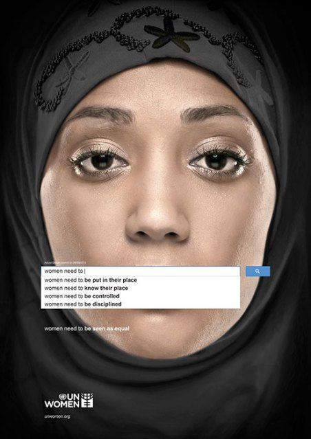谷歌搜索自动完成功能显示女性地位受歧视