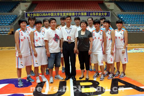 第十四届cuba中国大学生篮球联赛十六强赛在位于泰山脚下的山东农业