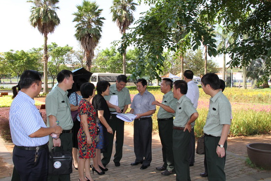 李建保校长到应用科技学院(城西校区)调研