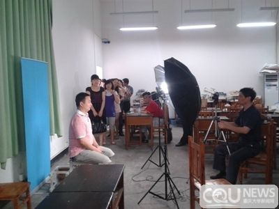 重庆大学成教2014届毕业生图像采集工作有序