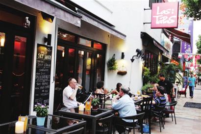 老外在上海活得恣意(图)