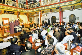 茶馆相声火爆津门
