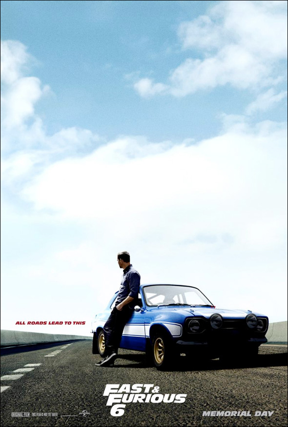 《速度与激情6》近日再度曝光最新宣传海报