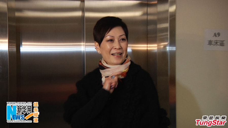 张家辉赴医院探欧阳震华 指要其戒酒如坐牢(图