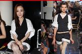 李小璐穿着Jean Paul Gaultier2012春夏系列的马甲装，变成“龙纹身的女孩”。
