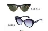 复古墨镜 推荐：LINDA FARROW：Linda Farrow 26 C5豪华眼镜，$475 PRADA：“Minimal Baroque”样镜，$274 RAY-BAN：Wayfarer Max II型超大太阳镜，$249