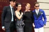 2012年4月21日，国际品牌Gucci在上海举行发布会，宣布李冰冰成为其亚太区代言人，并为该品牌拍摄了最新一季的手表、珠宝和包的广告。Gucci全球创作总监Frida Giannini与李冰冰携手亮相，据悉，这是华语演员第一次真正意义上担任国际一线奢侈品牌的代言人。据了解，此次广告Frida Giannini亲自主创，著名摄影师Solve Sundsbo在伦敦拍摄。谈及此次合作，Frida Giannini直言：“李冰冰的美浑然天成，和她合作，你会发现她非常有自己的时尚风格，同时又充满自信和才华。她充分体现了Gucci女性特有的现代美。”