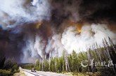 野火

　　黄石国家公园一场大火相当于美国两个州一个月内产生的电能之和

　　1988年，美国黄石国家公园里浓烟滚滚、火光四起。这场大火导致大约80万公顷土地被烧或者部分被烧，该公园超过三分之一面积受到影响。

　　罗彻斯特理工学院的副教授鲍勃·克莱门斯从事野火研究，据他说，黄石国家公园这场野火持续71天，这期间产生大约779亿兆焦能量。这是2200兆瓦时，相当于加利福尼亚州和俄勒冈州在一个月内产生的电能之和。克莱门斯与美国农业部林务局研究与发展部的米苏拉消防科学实验室合作，该部已经为计算森林大火的蔓延速度和能量释放率提供了数据和公式。

