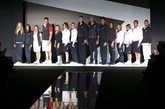 2012年5月10日，意大利，意大利代表队举行奥运战袍发布会。奥运比赛期间，队员们将全天穿着出自Emporio Armani的运动服装及配饰。Giorgio Armani还将为意大利国家队设计伦敦奥运会开幕式出场正装。