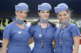 蓝色巴西航空公司空姐