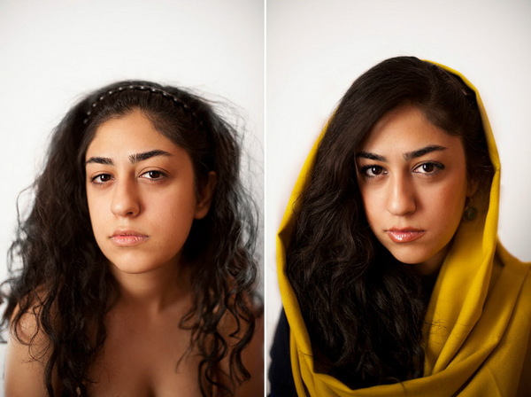 纪实摄影：面纱后年轻女孩子们的双重生活