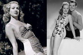 贝蒂·葛莱宝（Betty Grable），应该当之无愧。二战开始的时候，她已经成名，是好莱坞当红的歌舞明星。光她的年薪就有30万美元，这在当时是一个惊人的天文数字。加上广告收入等等，实在太那个到一个不行。使她大大出名的并非她的电影，而是她的泳装照。