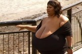 据英国《每日邮报》7月12日报道，美国佐治亚州亚特兰大53岁妇女安妮·霍金斯特纳（Annie Hawkins-Turner）以102ZZZ的超大胸围荣登“世界上最大自然乳房”吉尼斯纪录。她的双乳重达38.5公斤，相当于8个保龄球的分量。 
