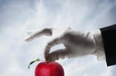澳大利亚研究人员发现，苹果核含有少量有害物质——氢氰酸。氢氰酸大量沉积在身体，会导致头晕、头痛、呼吸速率加快等症状，严重时可能出现昏迷。
