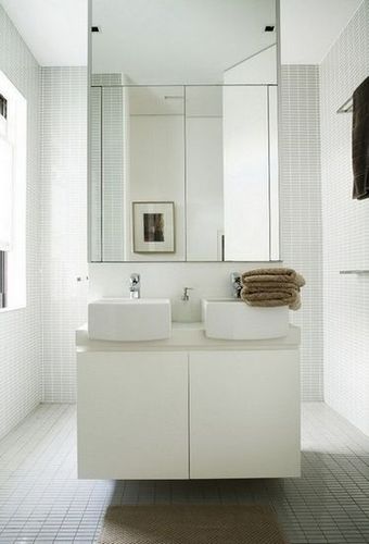 纯白主义 20款白色浴室设计欣赏