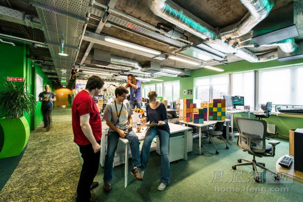 探秘谷歌欧洲总部 让IT民工乐而忘返的工作场所