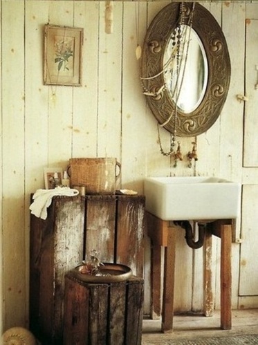 劳动不忘生活 乡村之家的简约浴室设计