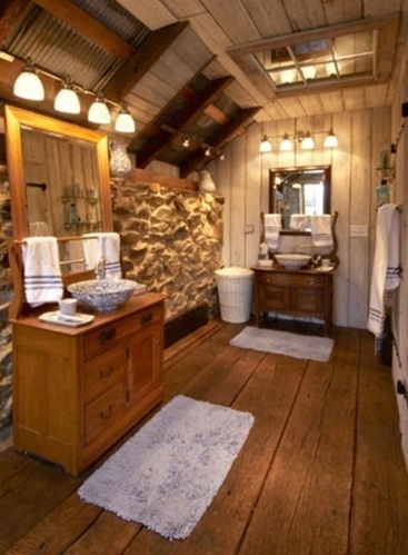 劳动不忘生活 乡村之家的简约浴室设计