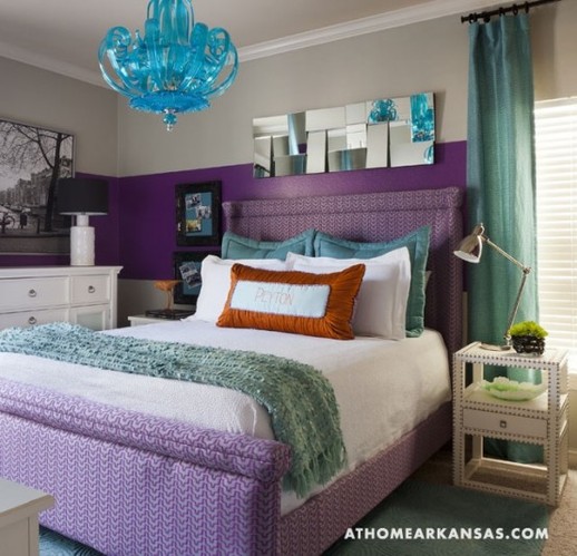  紫色浪漫的睡眠空间   给TA造一个绮丽的梦