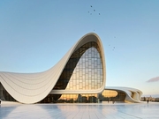 流动弧线的深意 新作Heydar Aliyev Center