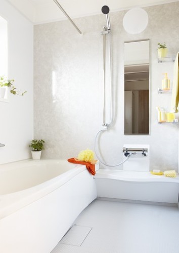 19图温馨整齐家庭浴室设计 在寒冷的冬天给予温暖