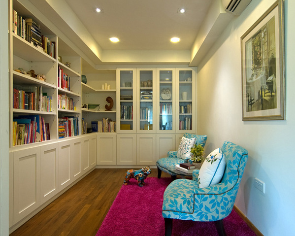 新加坡别墅室内设计 每间房间的地板都不一样