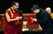 图集：中华宗教文化交流协会在京召开 十一世班禅任常务理事