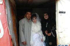 叙利亚：难民营里的婚礼