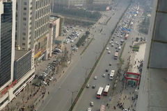 西安：米歇尔过街