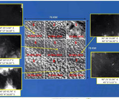 122个疑似碎片被发现
