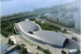 “比基尼”：网上热转的“比基尼”大楼，实为杭州奥体博览城体育馆与游泳馆效果图。有网友说：目测双峰距离超过20厘米，强烈推荐参加校花评选。