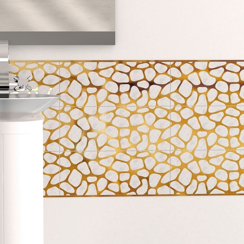 介于墙纸和瓷砖之间：Decotal瓷砖创造独特轻盈感